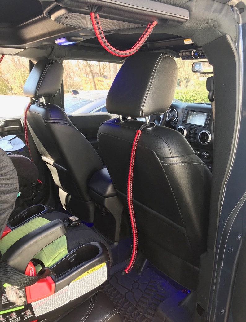Backseat Paracord Child Assist Handle Etsy