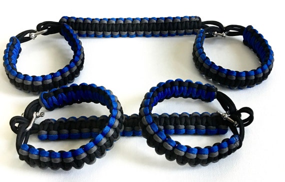 NEW*****Tri Color/Reversible Cobra Paracord Grab Handles