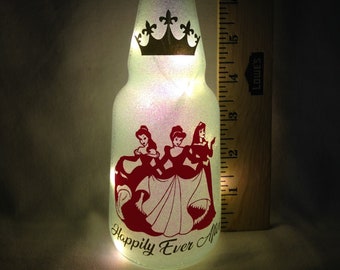 Small Bottle Light - Princess influenced