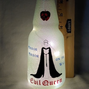 Small Bottle Light - Evil Queen influenced