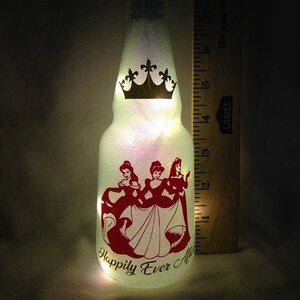 Small Bottle Light - Princess influenced