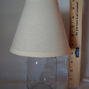 Mason jar small lamp, nightlight Monkey influenced image 5