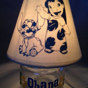 Cute Stitch Lamp