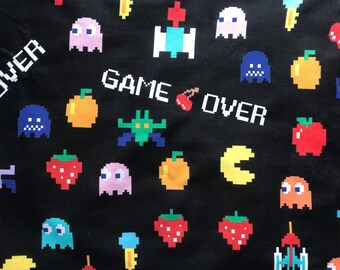 n53 Modern Pacman Stickers for The Nursery Modern Pac-Man Wall Decal Atari Bedroom Design Game Room Pac-Man Wall Mural