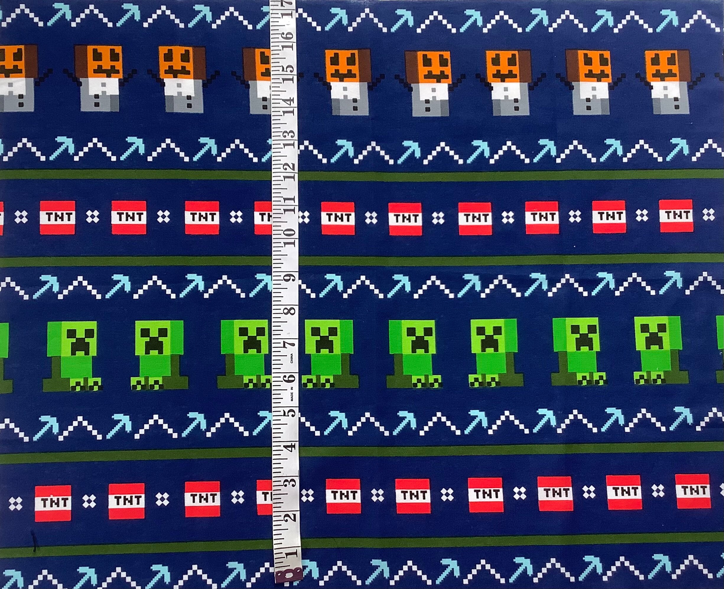 Minecraft Fabric Official Licensed FQ - Etsy