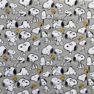 Snoopy Fabric FQ Remnant