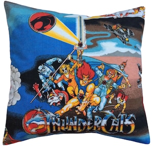 Thundercats Vintage Fabric Cushion Cover Selection