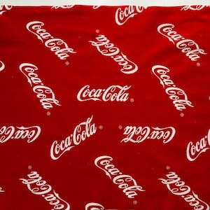 Coca-Cola Original Licensed Vintage Fabric FQ