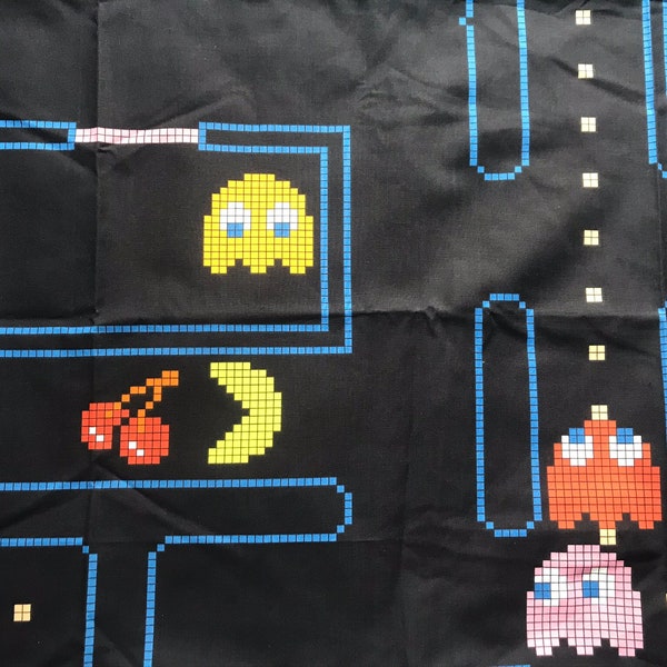 Gaming Fabric FQ - retro games