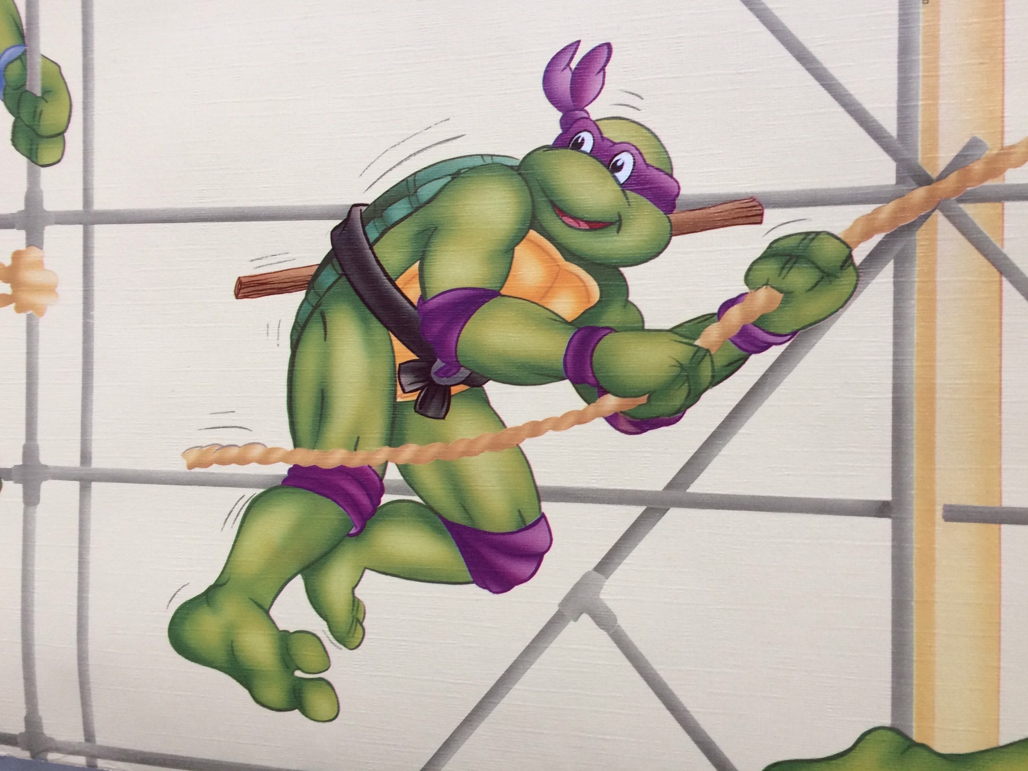 Teenage Mutant Hero / Ninja Turtles Wallpaper Rare by the Yard TMNT -  Feature Wall - Crafting - Wall Art - Etsy, image size:2048x1536