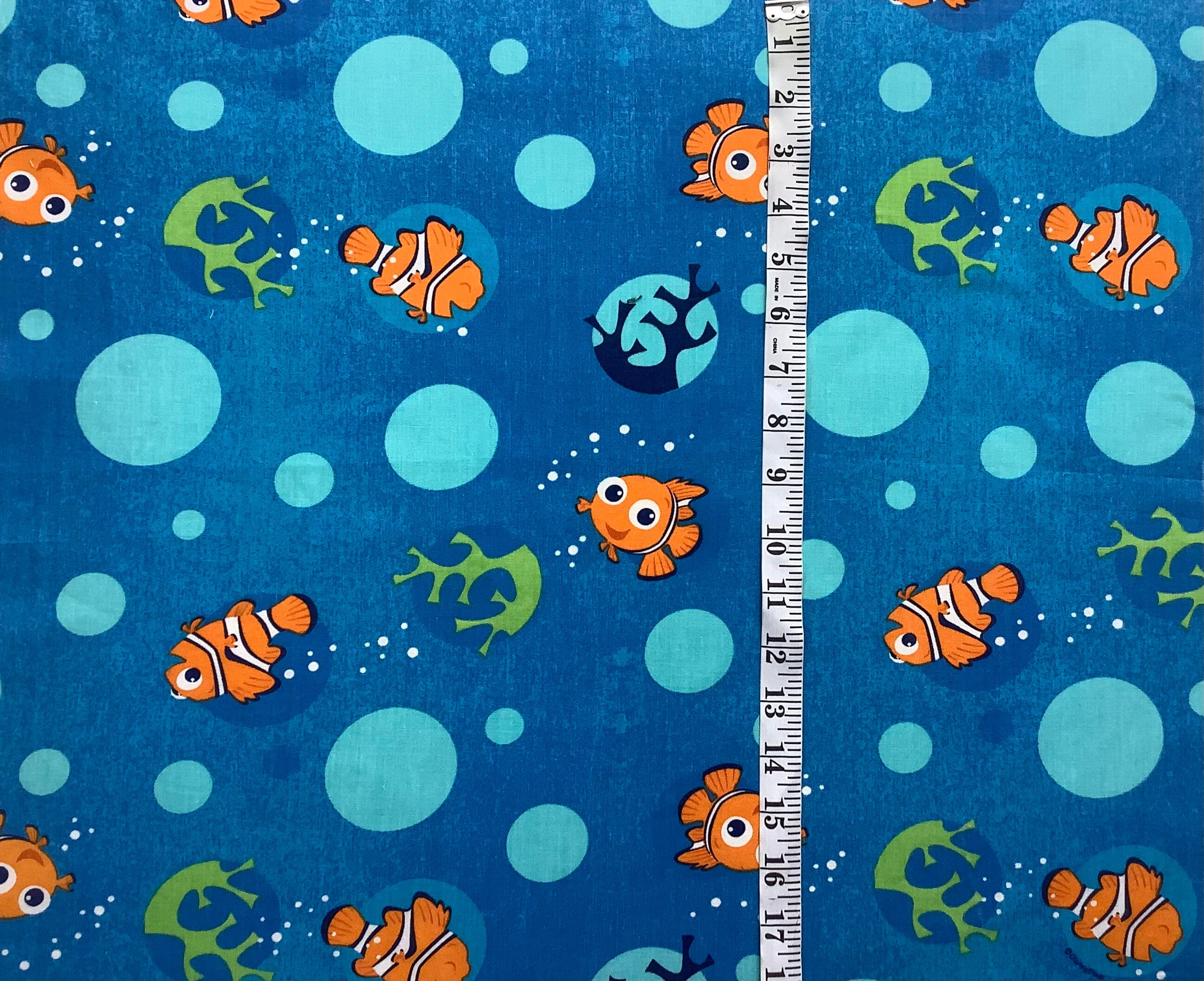 Finding Nemo & Dory Disney Fabric FQ Remnant - Etsy