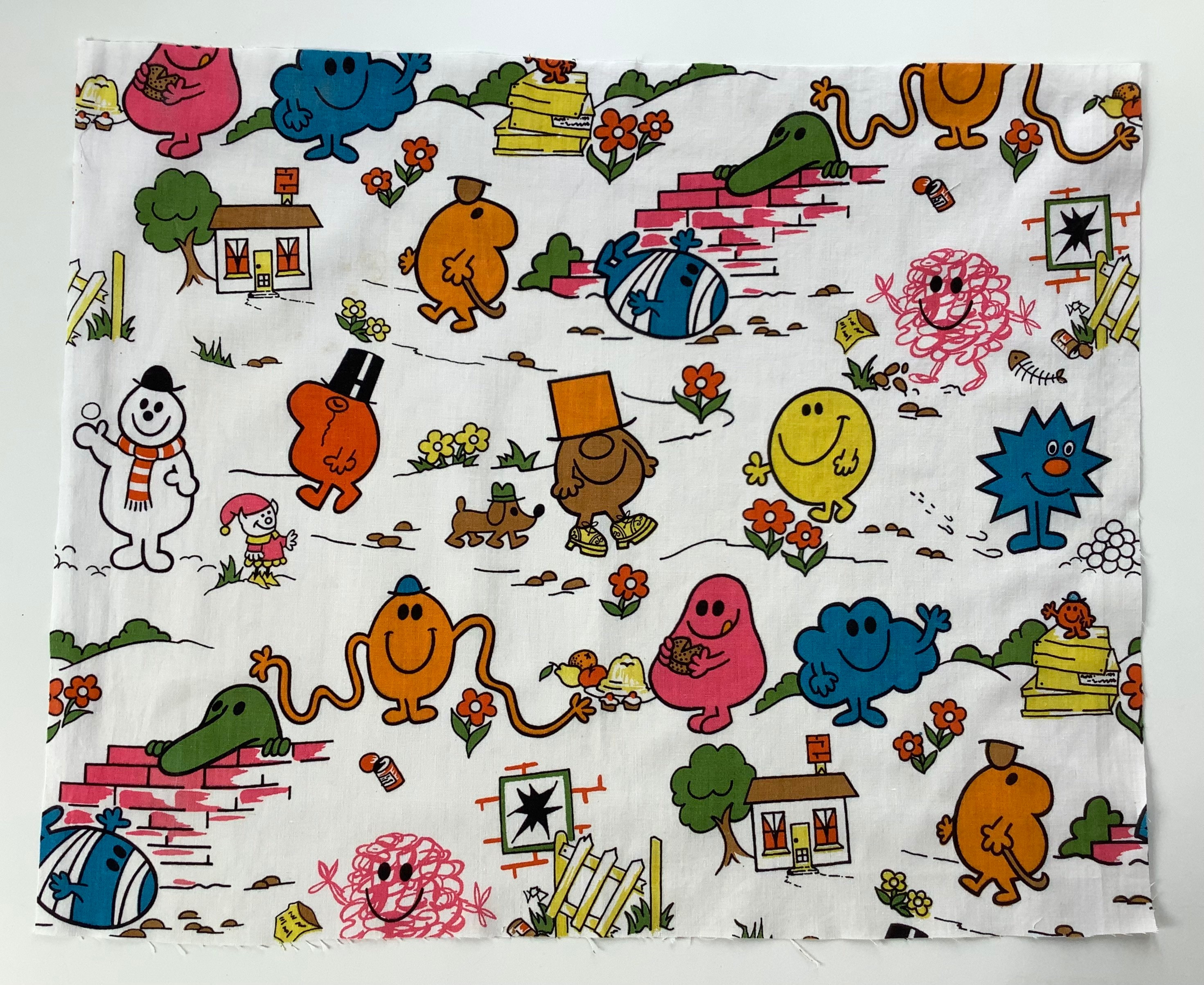 Mr Men Fabric Australia