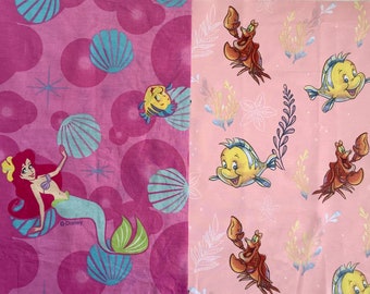 Disney Den lilla sjöjungfrun Ariel tyg FQ rest