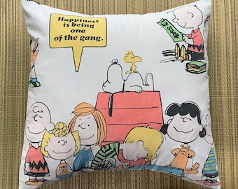 Poszewka na poduszkę z materiału Snoopy Vintage