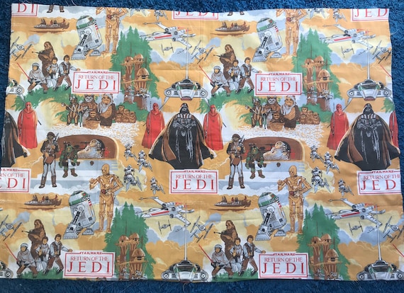 Star Wars Vintage Fabric 1 Yard Ewoks Return of the Jedi - Etsy