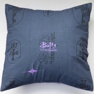 Buffy the Vampire Slayer Rare Vintage Fabric Cushion Cover