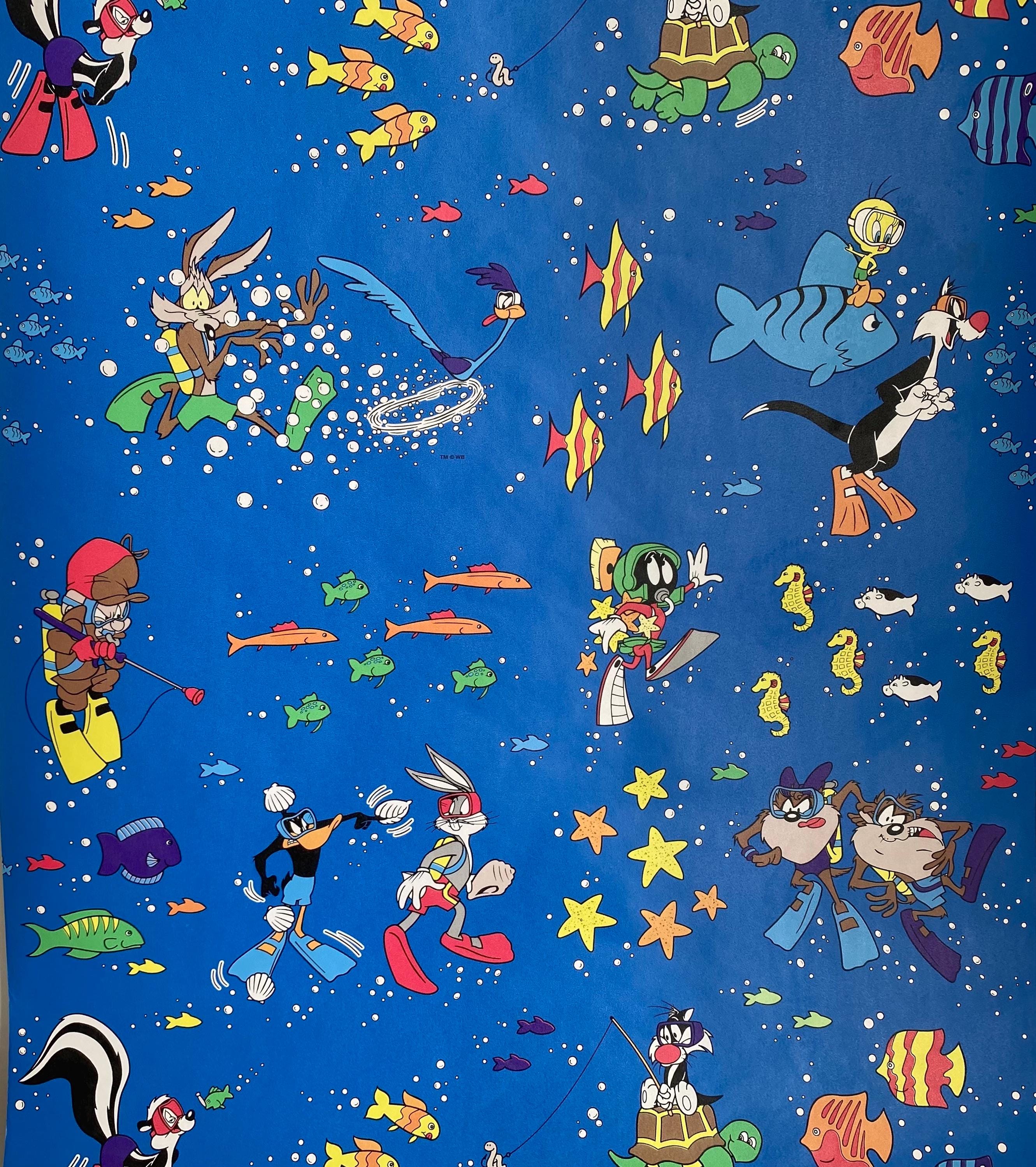 Looney toons poster - Etsy 日本