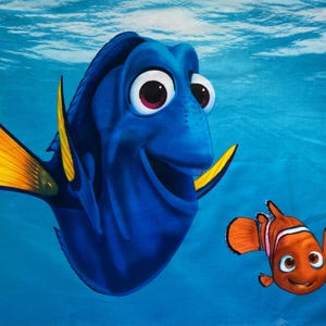 Finding Nemo & Dory Disney stoffen paneel restant