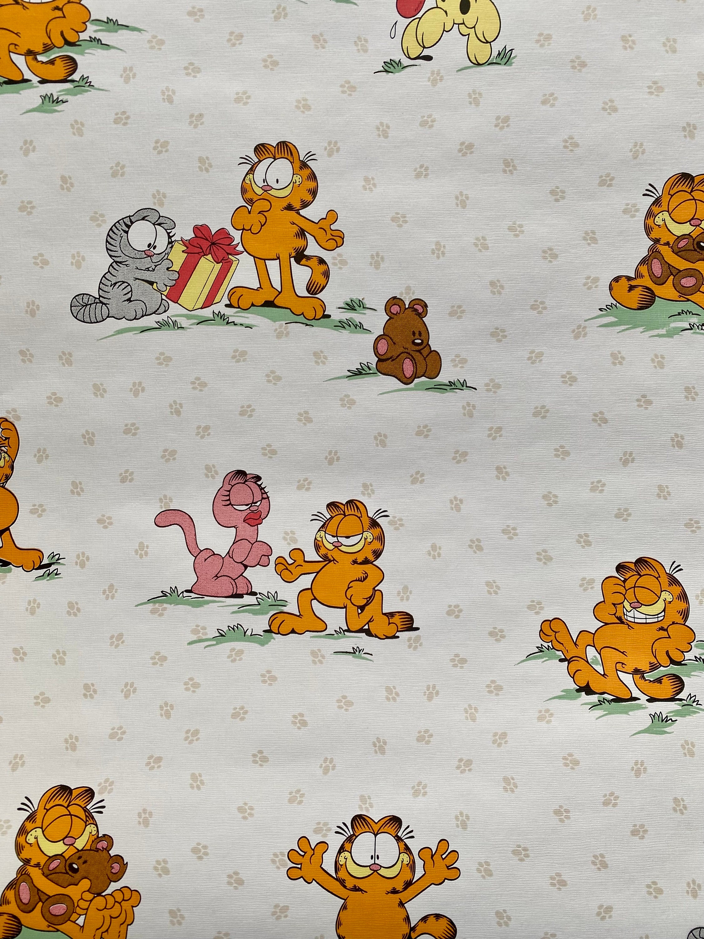 Garfield Vintage Wallpaper - by the Yard - Etsy