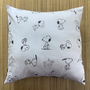 Snoopy Vintage Fabric Cushion Cover
