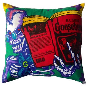 Housse de coussin en tissu vintage chair de poule