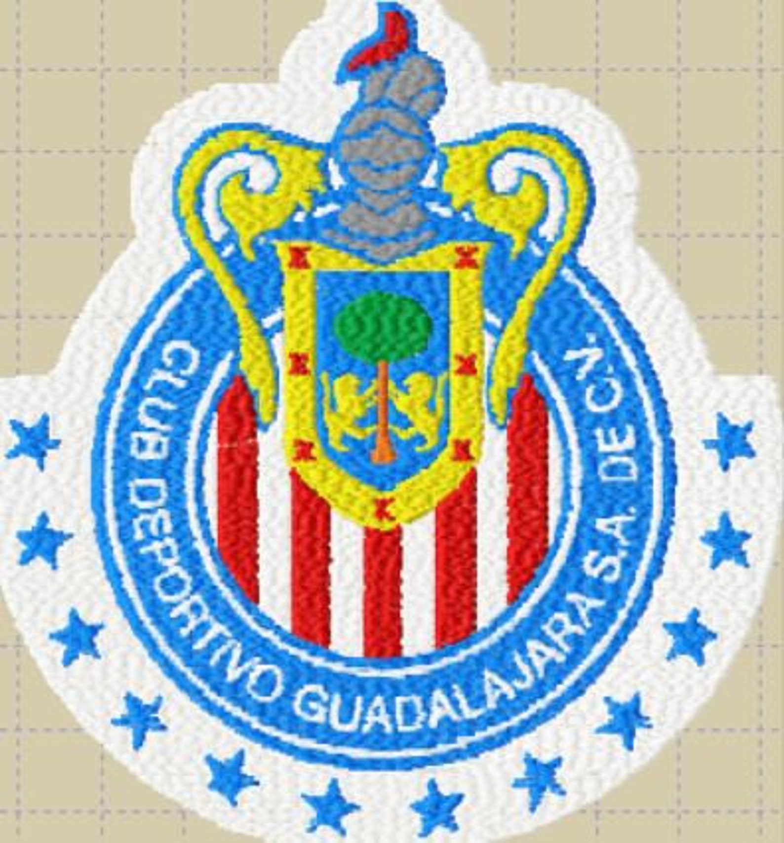 Chivas Embroidery Machine Pattern - Etsy