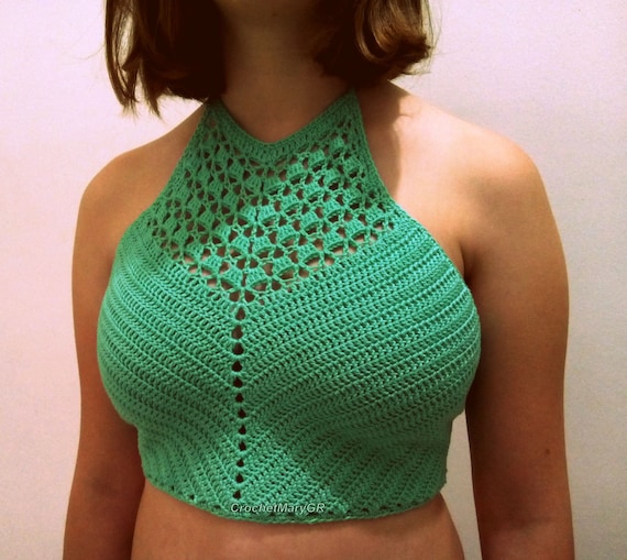 top crochet halter