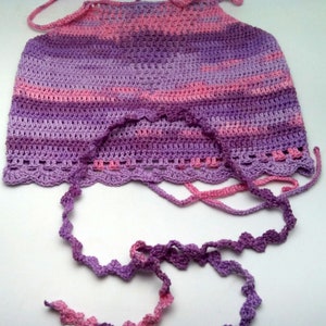 Girls crop tops. Bohemian crochet kids top . Kids Boho crop top.