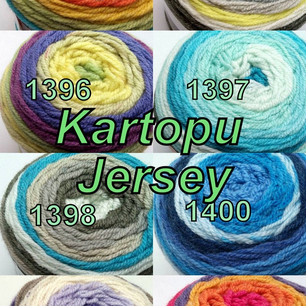 kartopu yarn Kartopu JERSEY, Thread Wool Acrylic