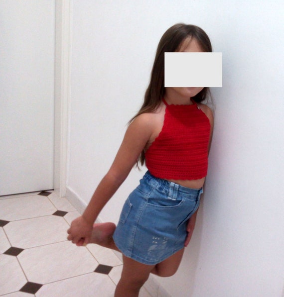 kid girl crop tops