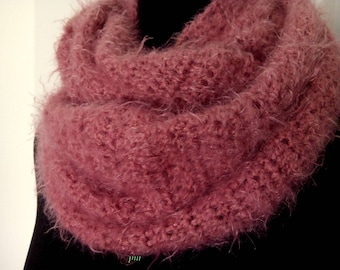 Crochet scarf crochet infinity Scarf, Extra soft scarves Winter Gift for Women, Crotchet Scarf for Sale