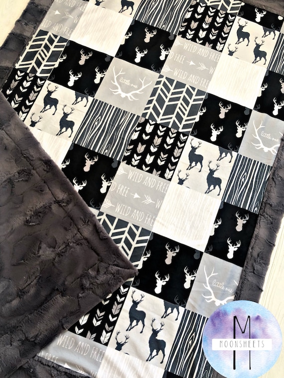 etsy minky baby blankets