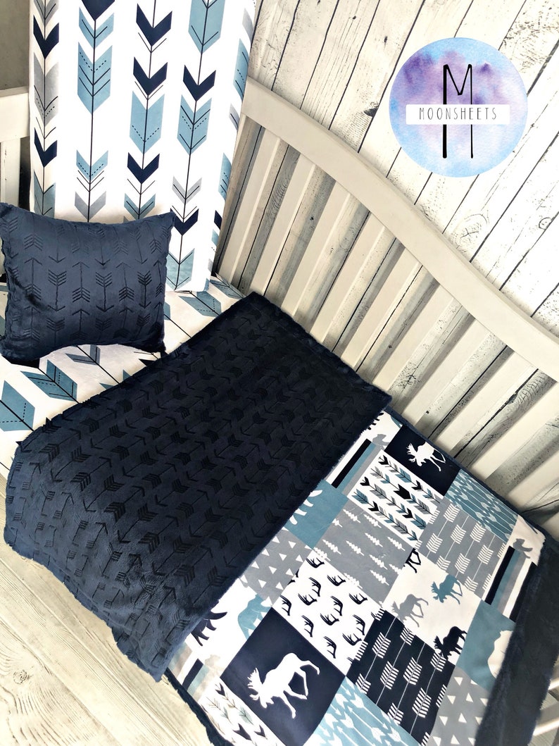 Crib Set Any Print in the Shop