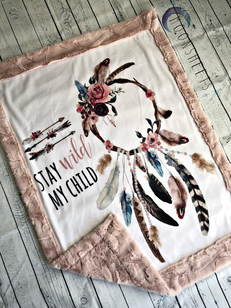 Dreamcatcher Minky Blanket