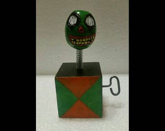 Jack in the box toy | Etsy