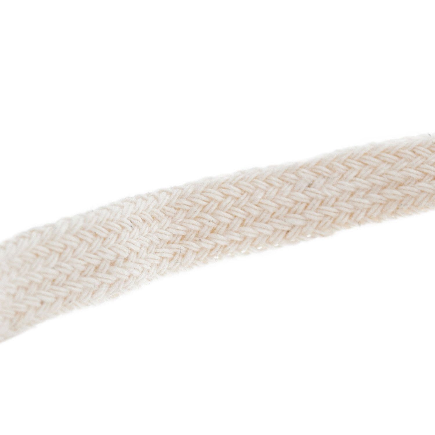 3/8 Natural Flat Cord for Lace Drawstrings Handles Sewing Craft 100% 