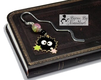 Black tallow ball bookmark