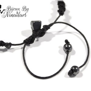 Adjustable hand-woven 7 chakra bracelet image 5