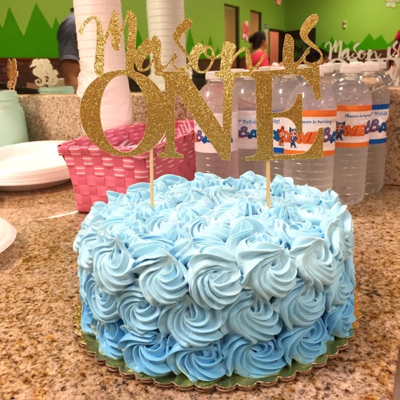 1st Birthday Cake Topper Custom Name One Cake Topper Cake Etsy 1st Birthday Cake Topper Custom Name One Cake Topper Cake Etsy
