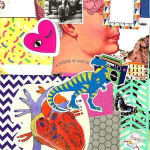 Random Ephemera Pack: Mixed Paper for Art Journal Collage