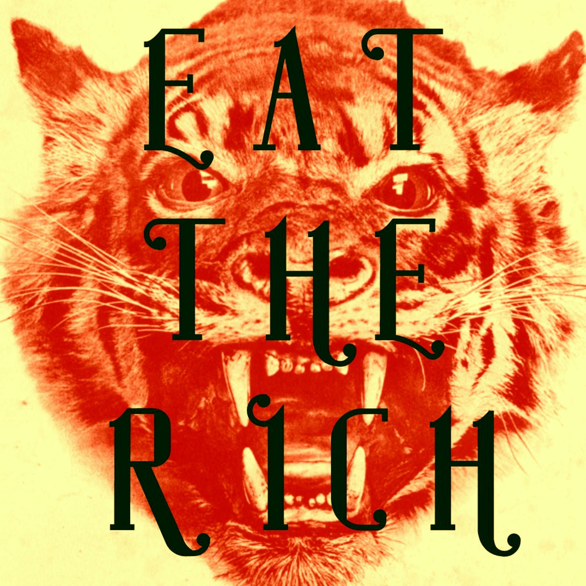 Eat the Rich Glossy Vinyl Sticker Etsy UK