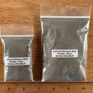 FreeShip- Atomized Stainless Steel, Cold Casting Metal Powder- (Prompt rebate on orders with 3 or more FreeShip items!)