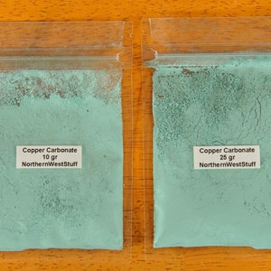 Copper Carbonate Pigment - (Free Shipping On Orders 35.00 or More!)