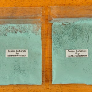 Copper Carbonate, Light Pigment - (Free Shipping On Orders 35.00 or More!)