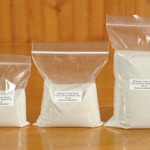 FreeShip- Reflective Glass Beads, Fine, 0.09 mm, Paint Additive, Resin Filler- (Prompt rebate on orders with 3 or more FreeShip items!)