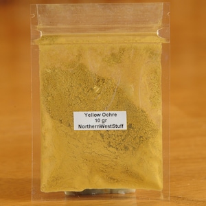 Yellow Ochre Pigment- (Free Shipping On Orders 35.00 Or More!)