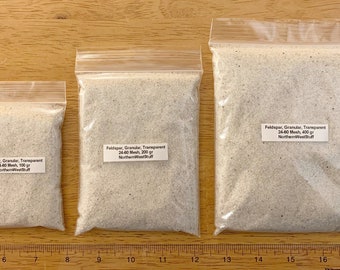 FreeShip- Feldspar, Granular, 24-60 Mesh- (Prompt rebate on orders with 3 or more FreeShip items!)