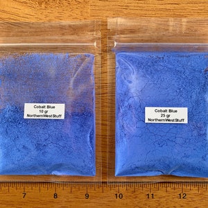 Maya Blue Dark PB82 Natural Earth Dry Pigment Powder 