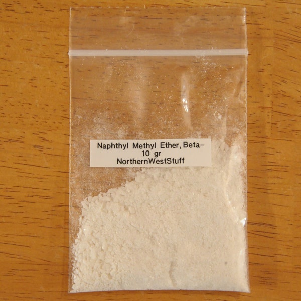 FreeShip- Naphthyl Methyl Ether, Beta-, Synthetic (Solid), Nerolin Yara Yara, 10 gr- (Rebate on orders with 3+ FreeShip items!)