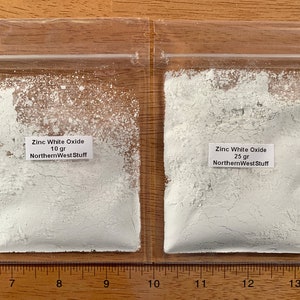 Zinc White Oxide Pigment, Natural- (Free shipping on orders 35.00 or more!)